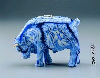 藏品(動物蠟燭(牛))的圖片